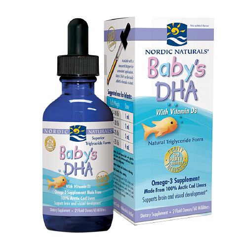 嬰兒專用DHA - 添加維生素D3 (60毫升)