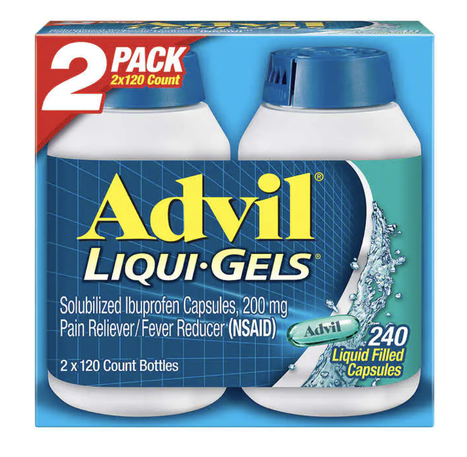 Advil 鎮痛解熱劑 (240顆液態膠囊)